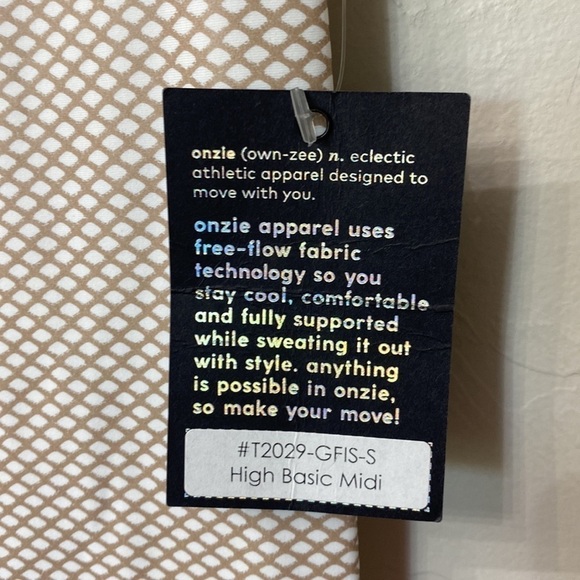 Onzie high basic midi leggings size small.NWT - Picture 4 of 10